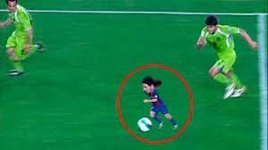Ein unfassbares tor von Lionel Messi