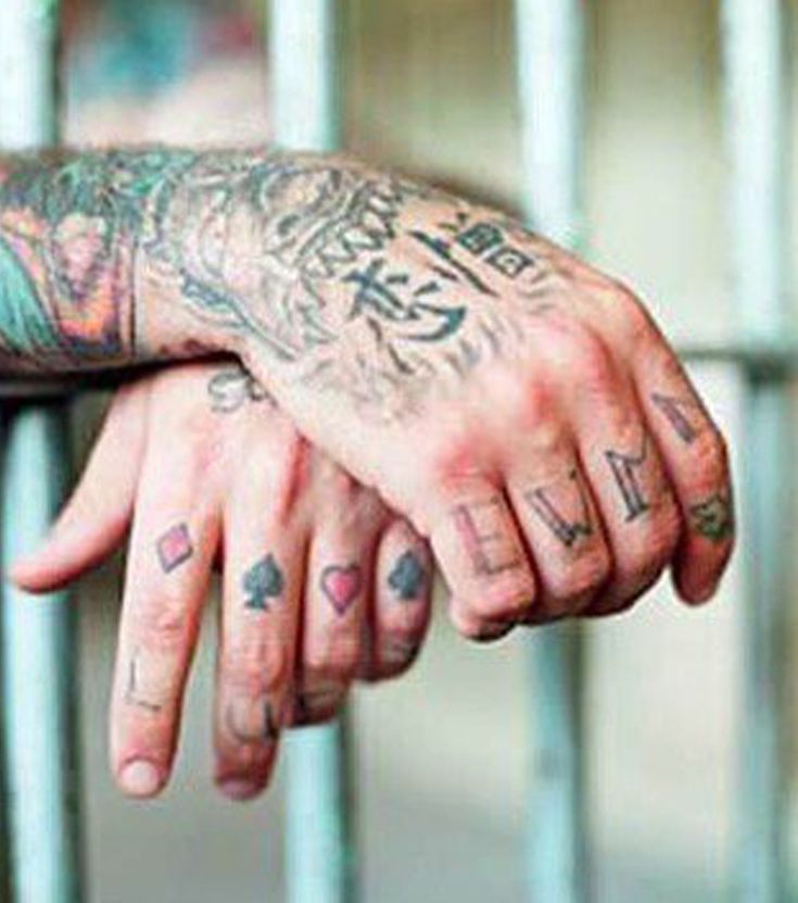 Immer weniger Tattoowierte Personen werden straffällig