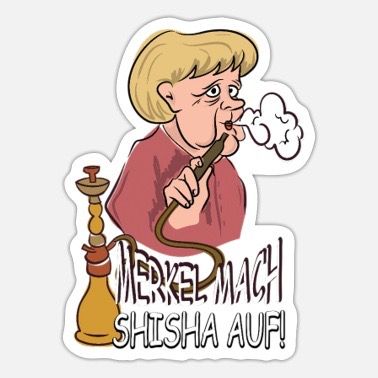 Als Kanzlerin wurde es nichts mehr, nun macht Angela Merkel Shisha bar auf