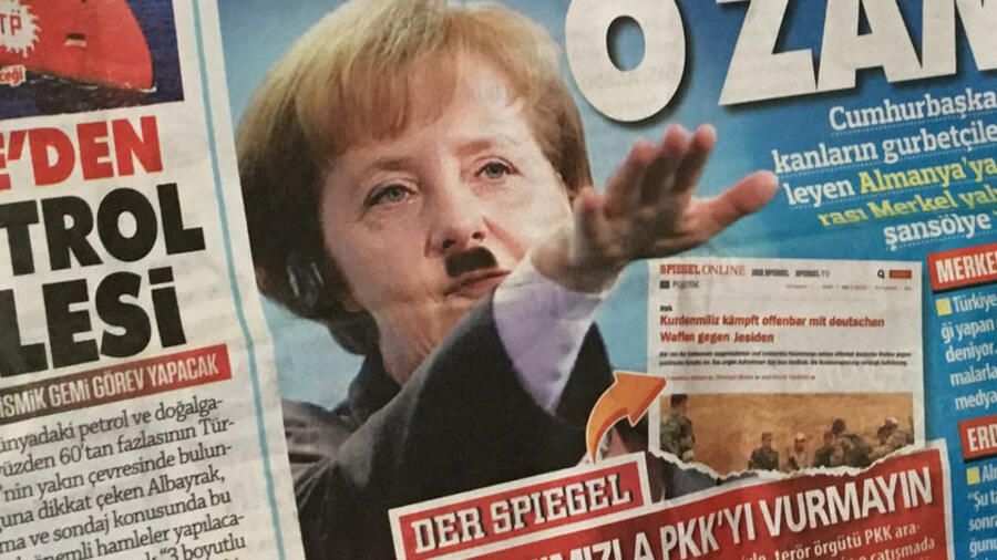Angela Merkel Schreit das N-Wort
