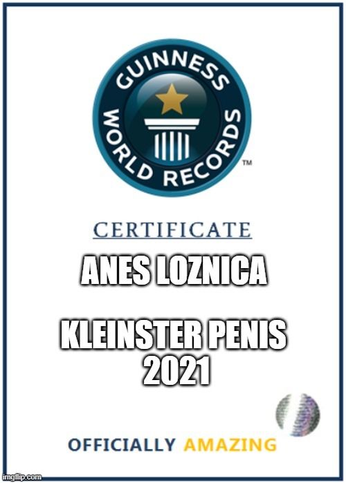 Anes Loznica bricht den Rekord!!